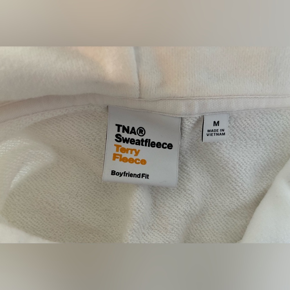 ARITZIA TNA Sweat Fleece Terry Fleece Boyfriend Fit Hoodie & Pants SET - Picture 5 of 5